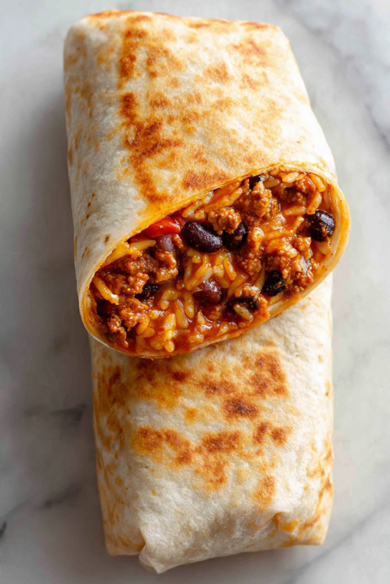 high protein Honey Chipotle Beef Burrito