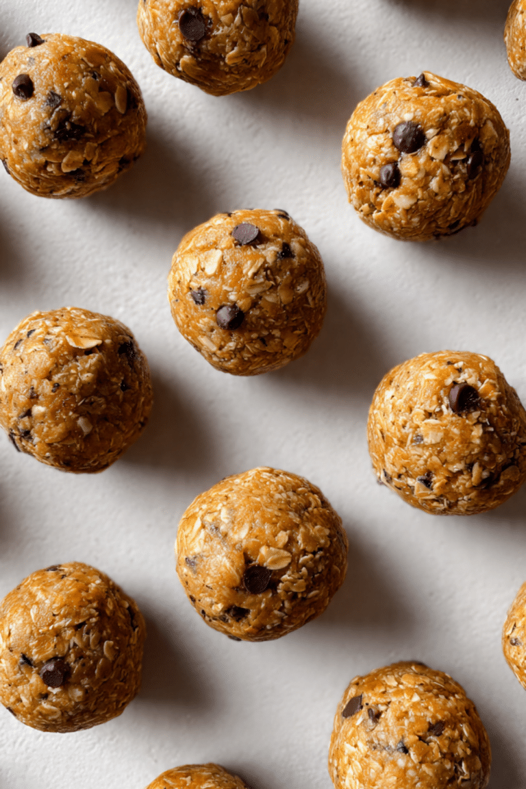 Peanut Butter Crunch Protein Balls