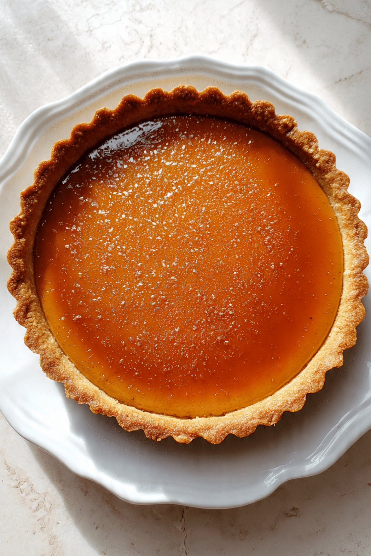 Salted Caramel Easter Tart