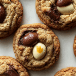 Creme Egg Stuffed Cookies