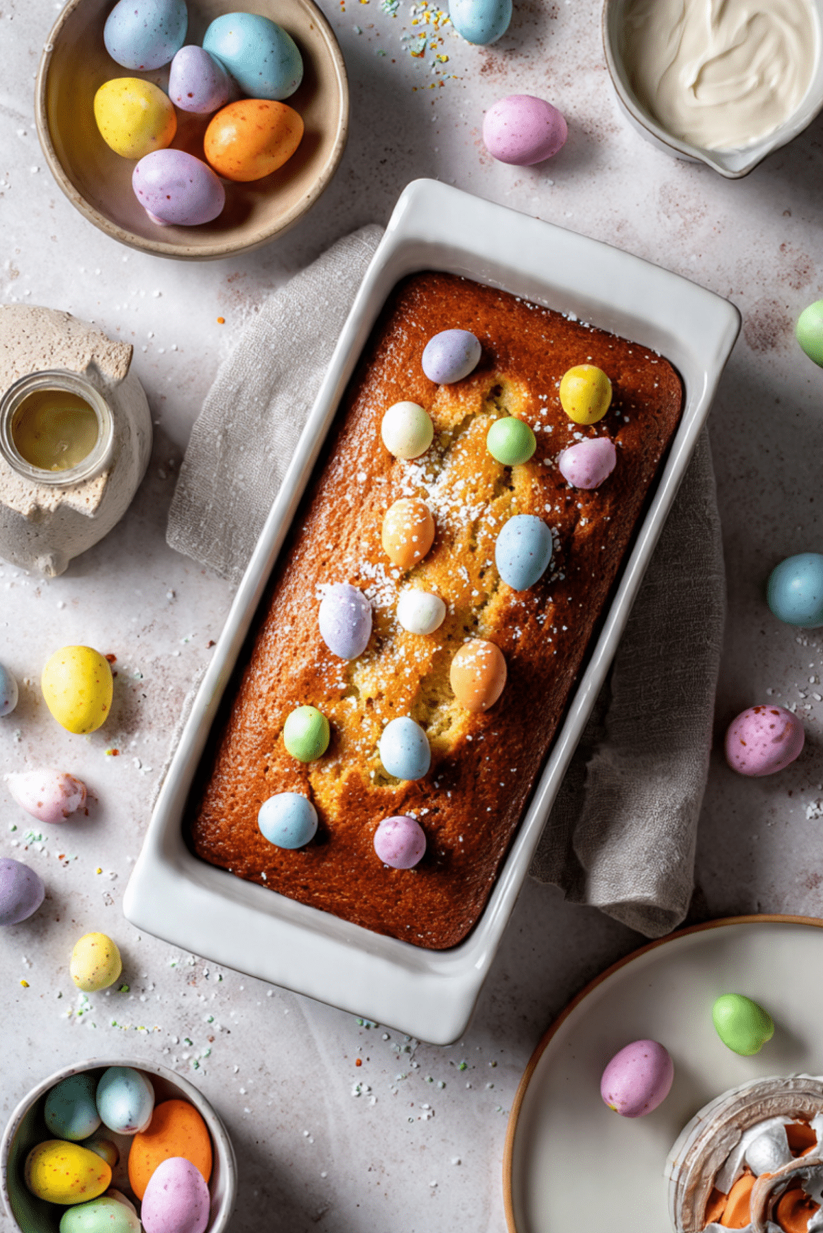 Easter Traybake Cake