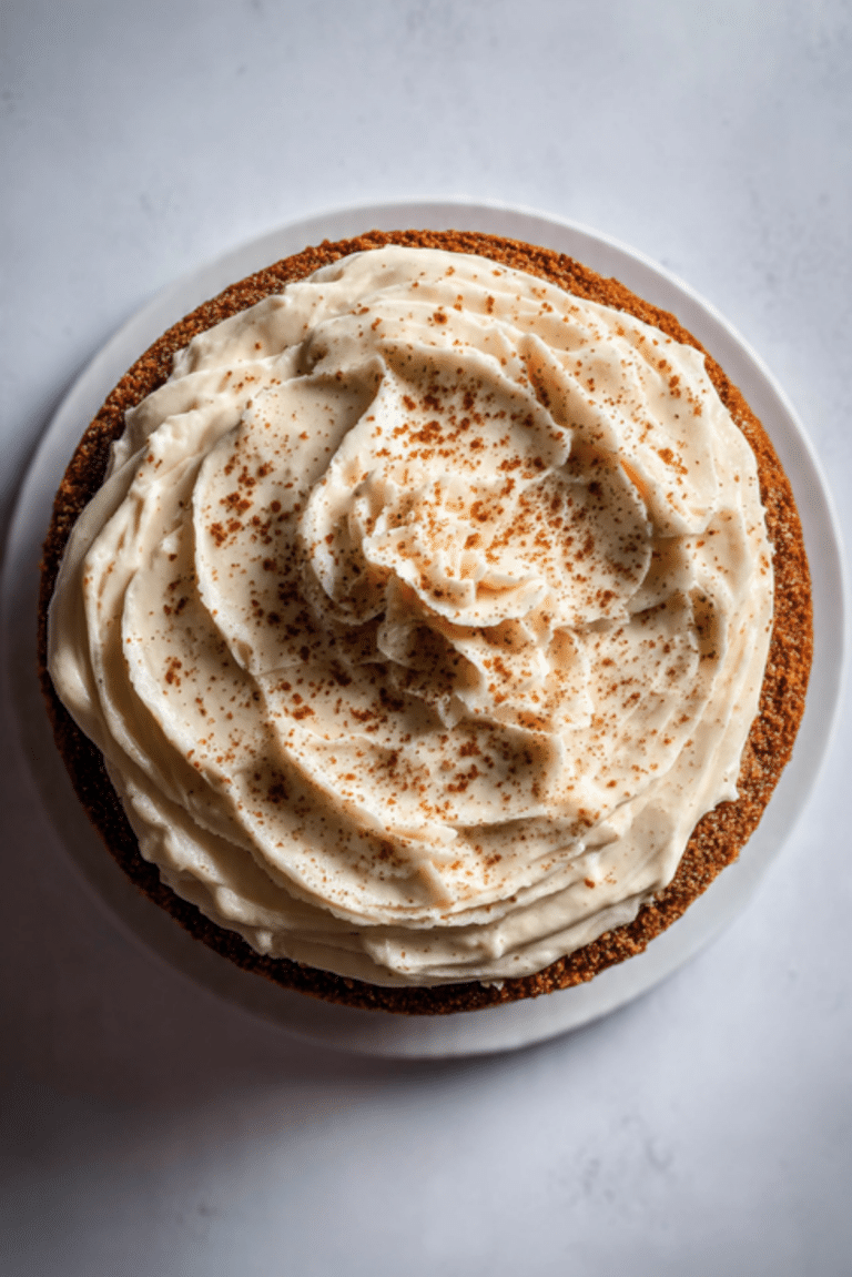 Vegan Biscoff Cake