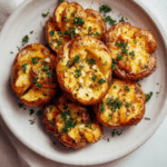 Garlic Butter Smashed Potatoes