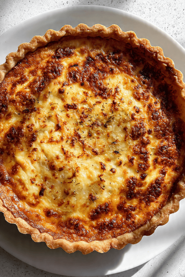 Artichoke Gouda Tart