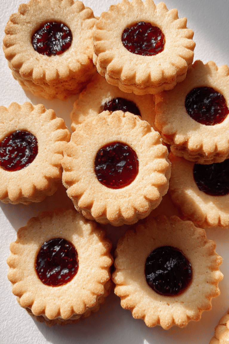 Homemade Jammie Dodgers