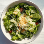 Lemon Parmesan Sesame Salad