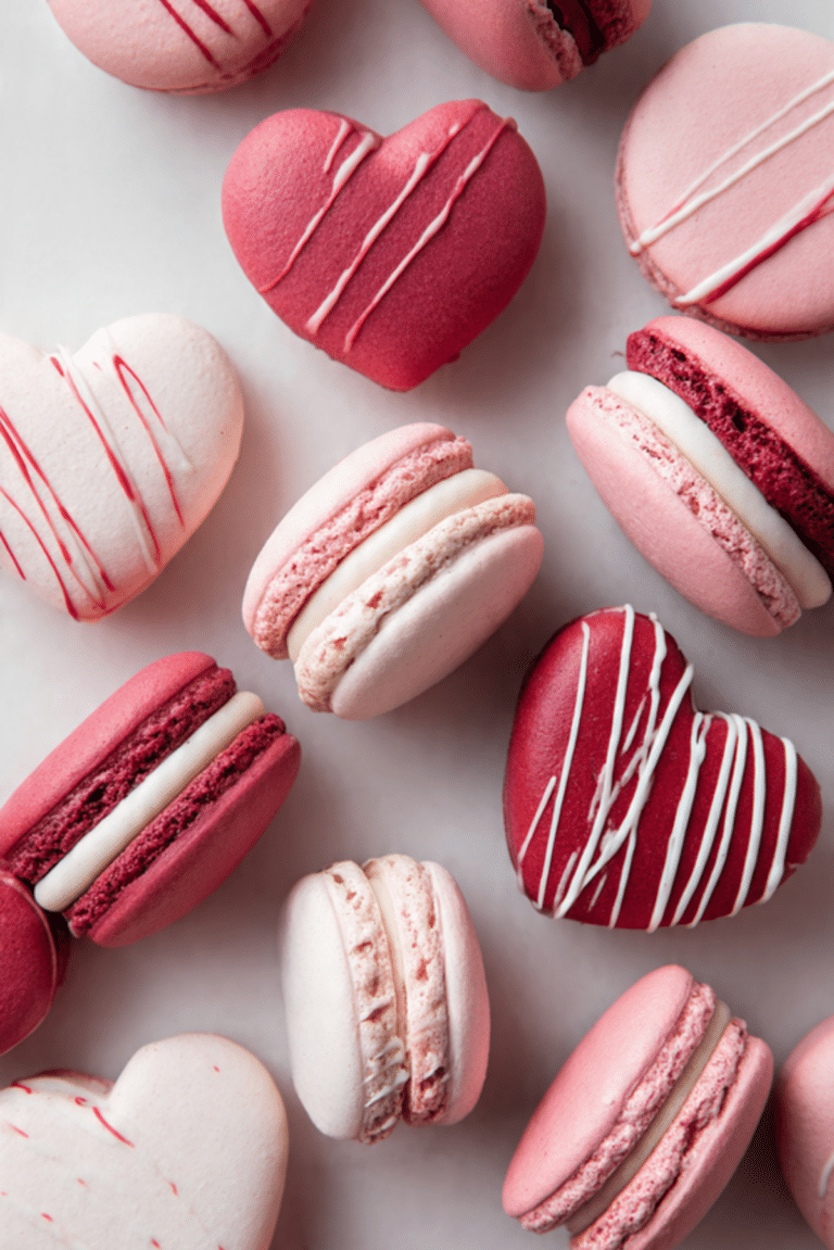 Valentines Macarons