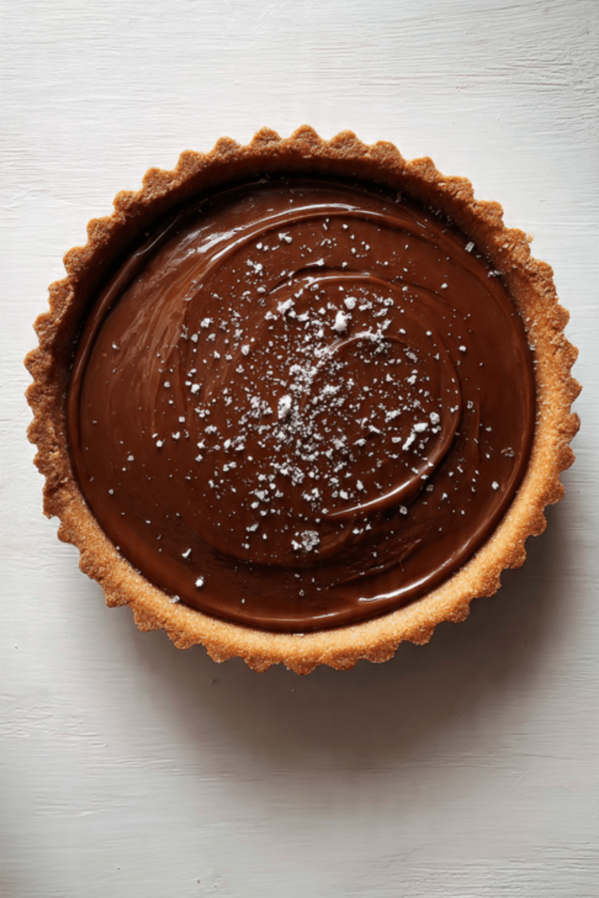 Salted Caramel Chocolate Tart