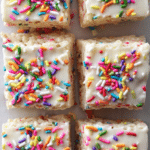 Cake Batter Rice Krispie Treats