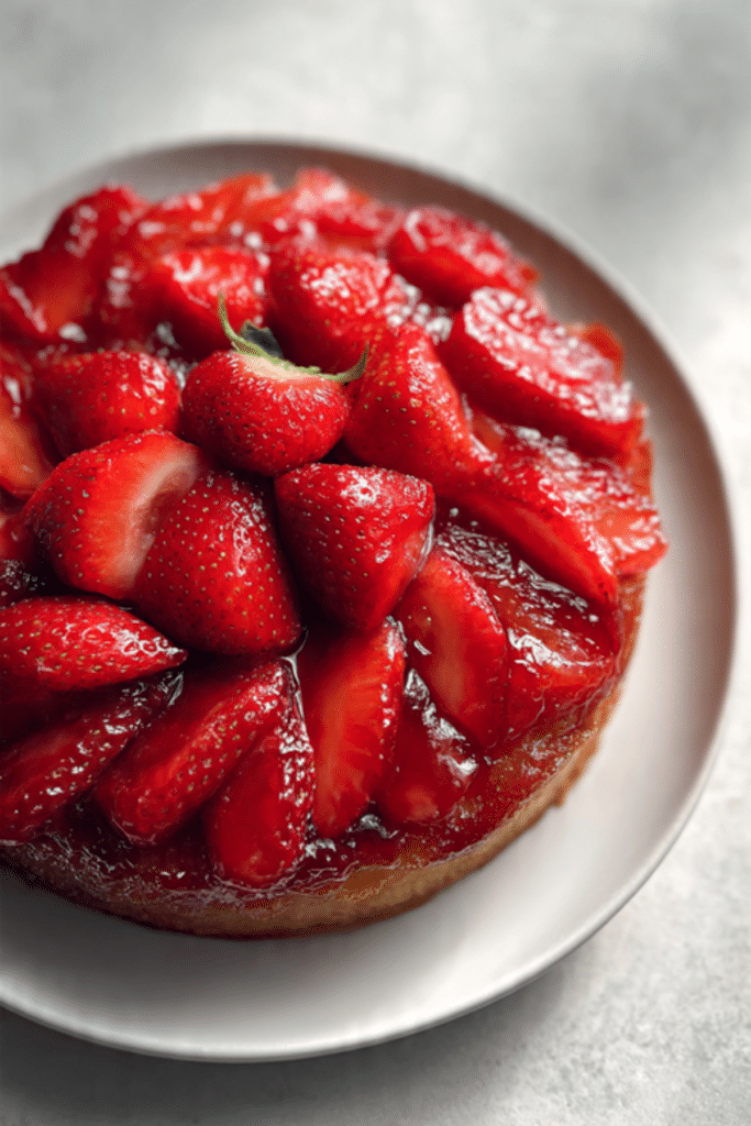 Strawberry Upside Down Cake
