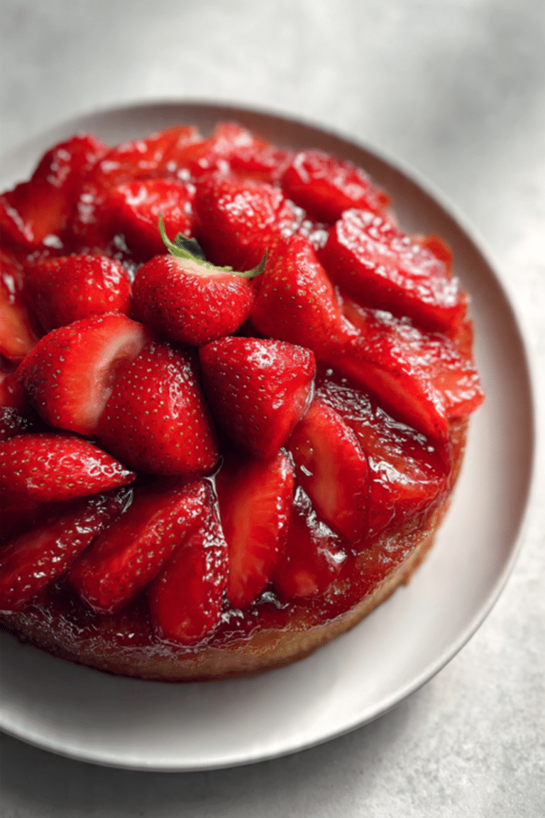Strawberry Upside Down Cake
