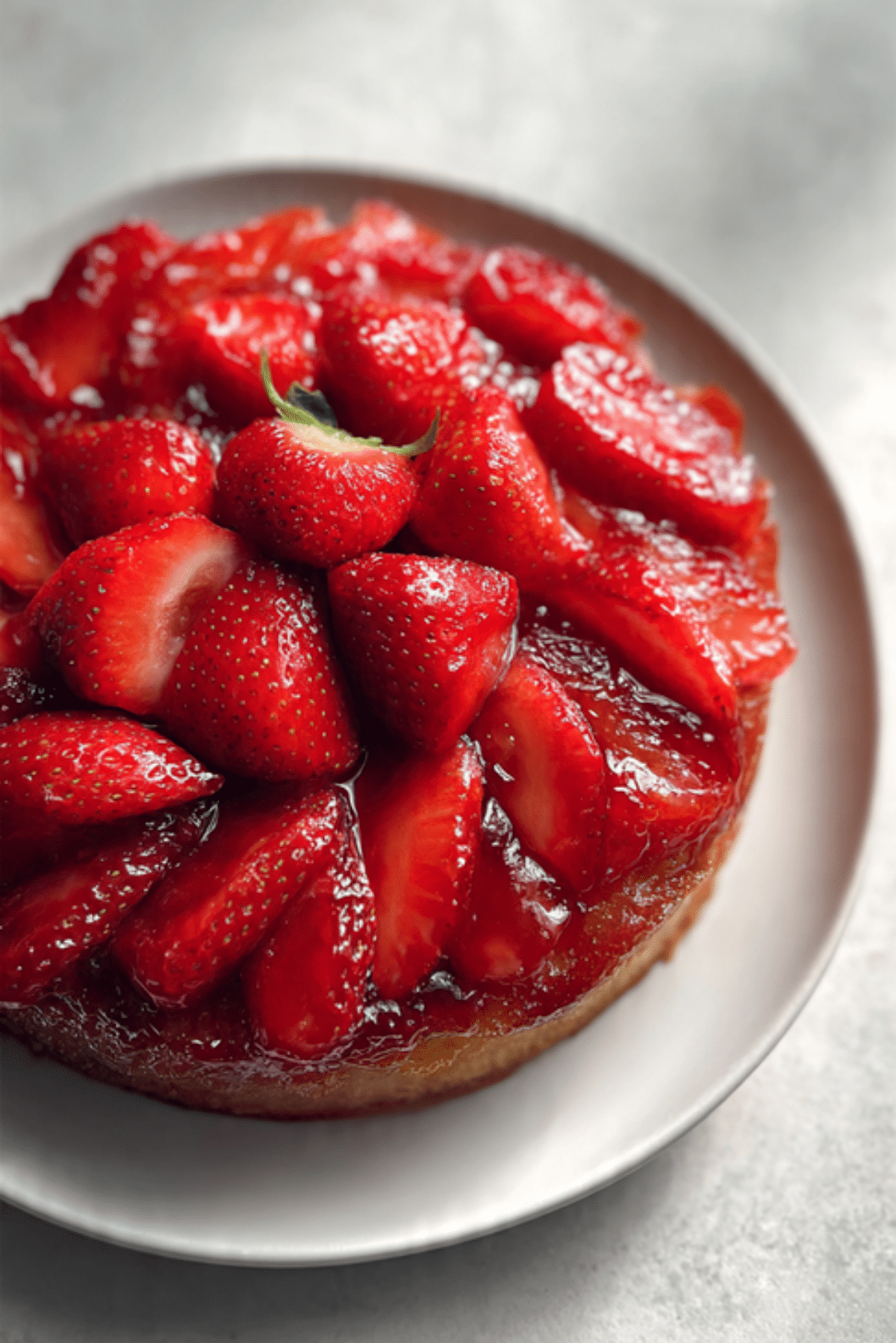 Strawberry Upside Down Cake