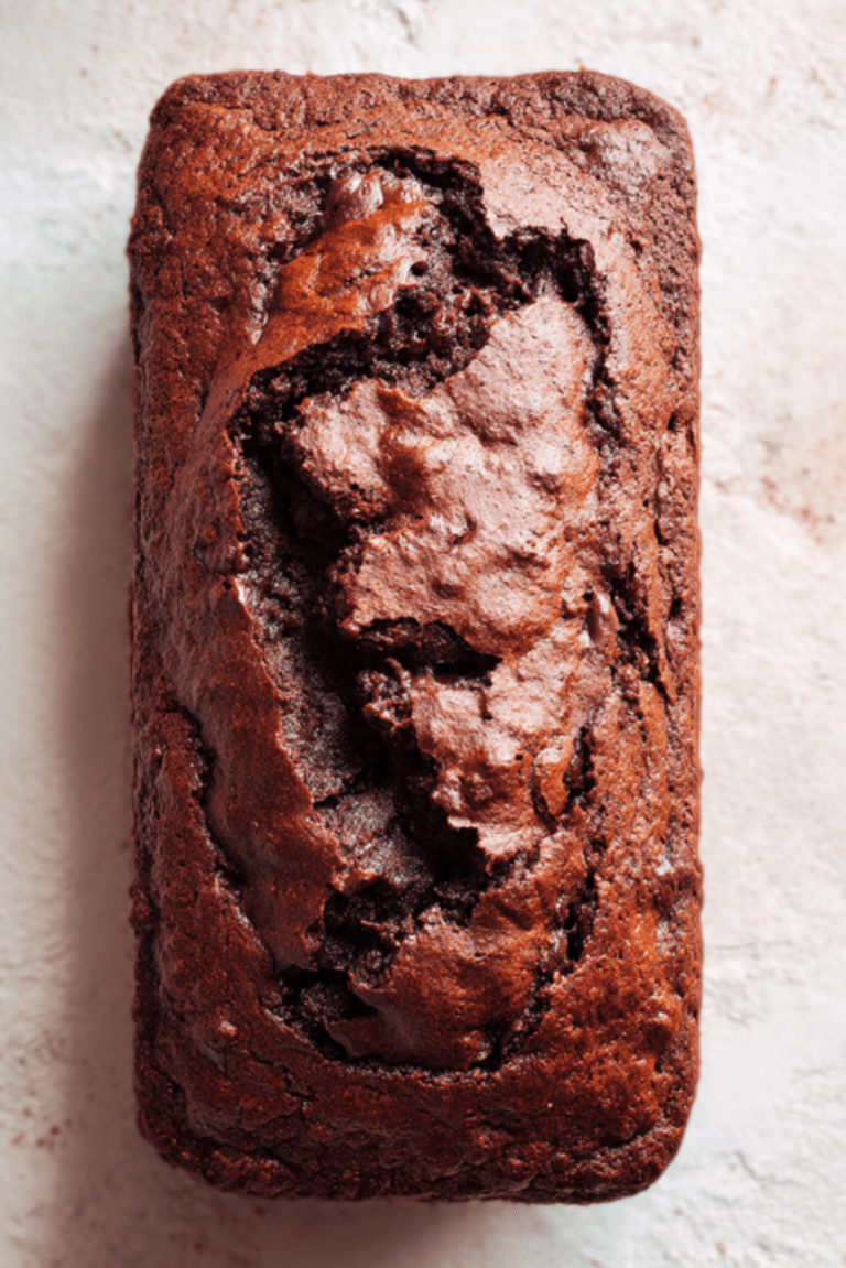Chocolate Courgette Loaf Cake