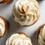 Pumpkin Cupcakes with Cream Cheese Frosting