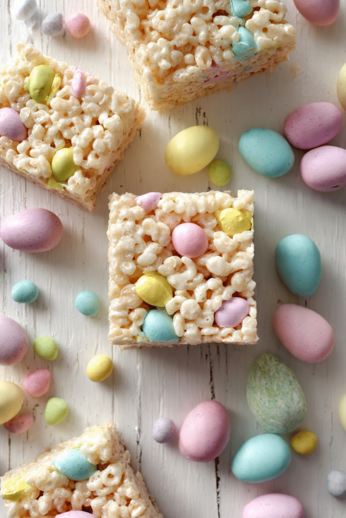 Mini Egg Rice Krispie Squares