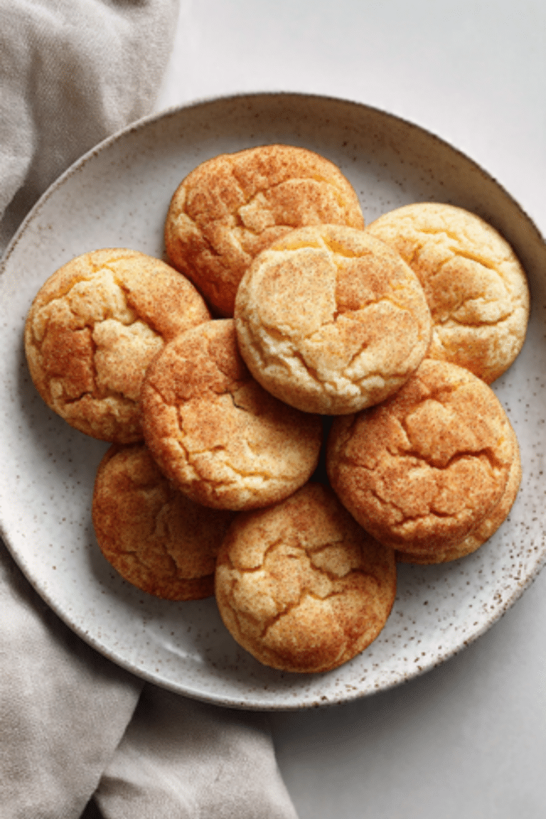 Brown Butter Snickerdoodles
