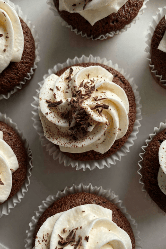 Hot Chocolate Cupcakes