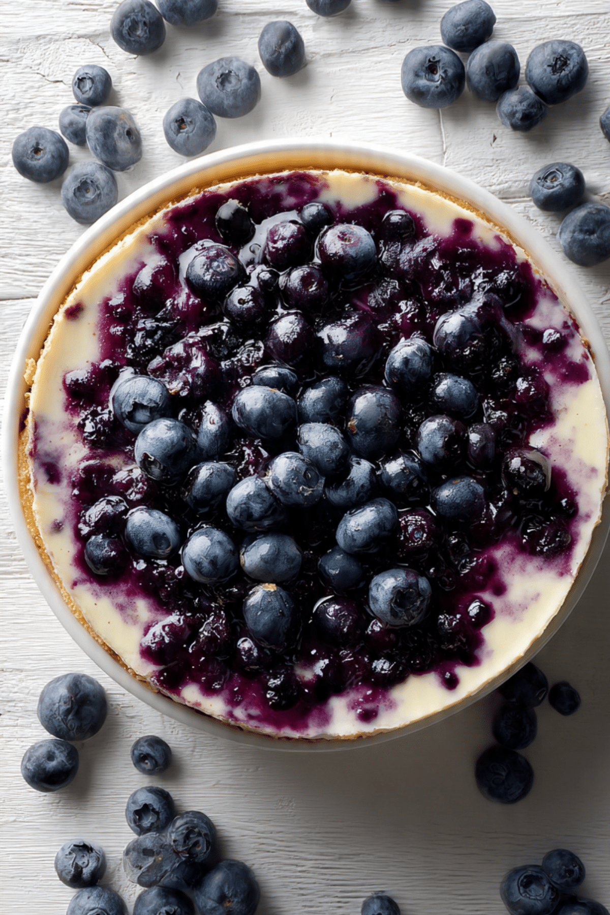 Bursting Blueberry Lemon Layer Cake