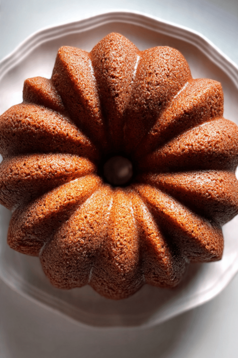 Gingerbread Bundt Cake