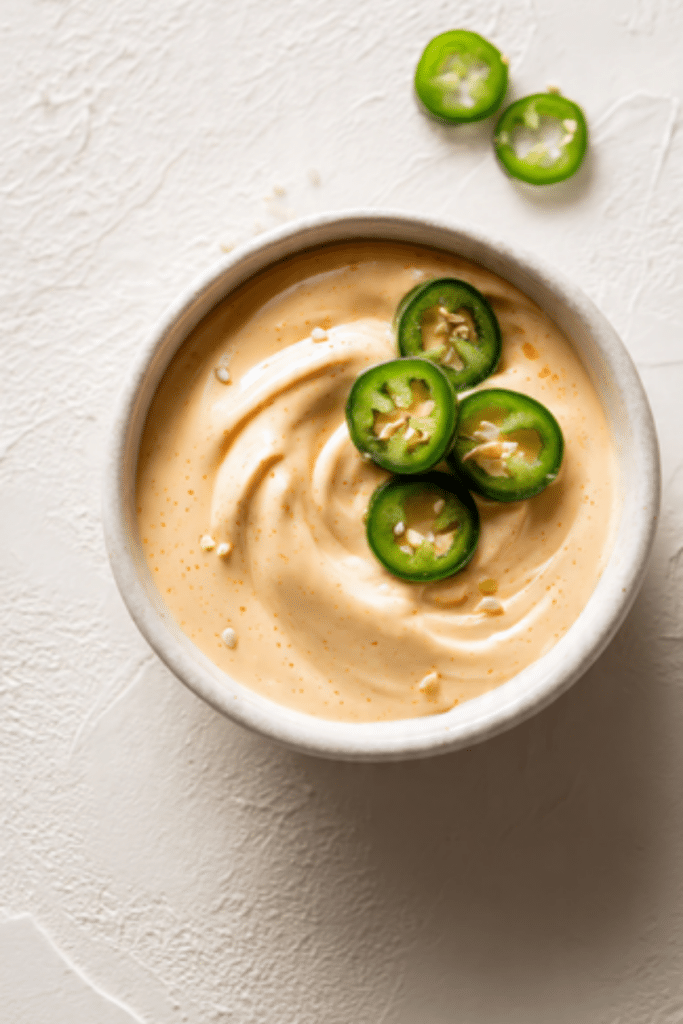 Cheesy Jalapeño Cashew Dressing