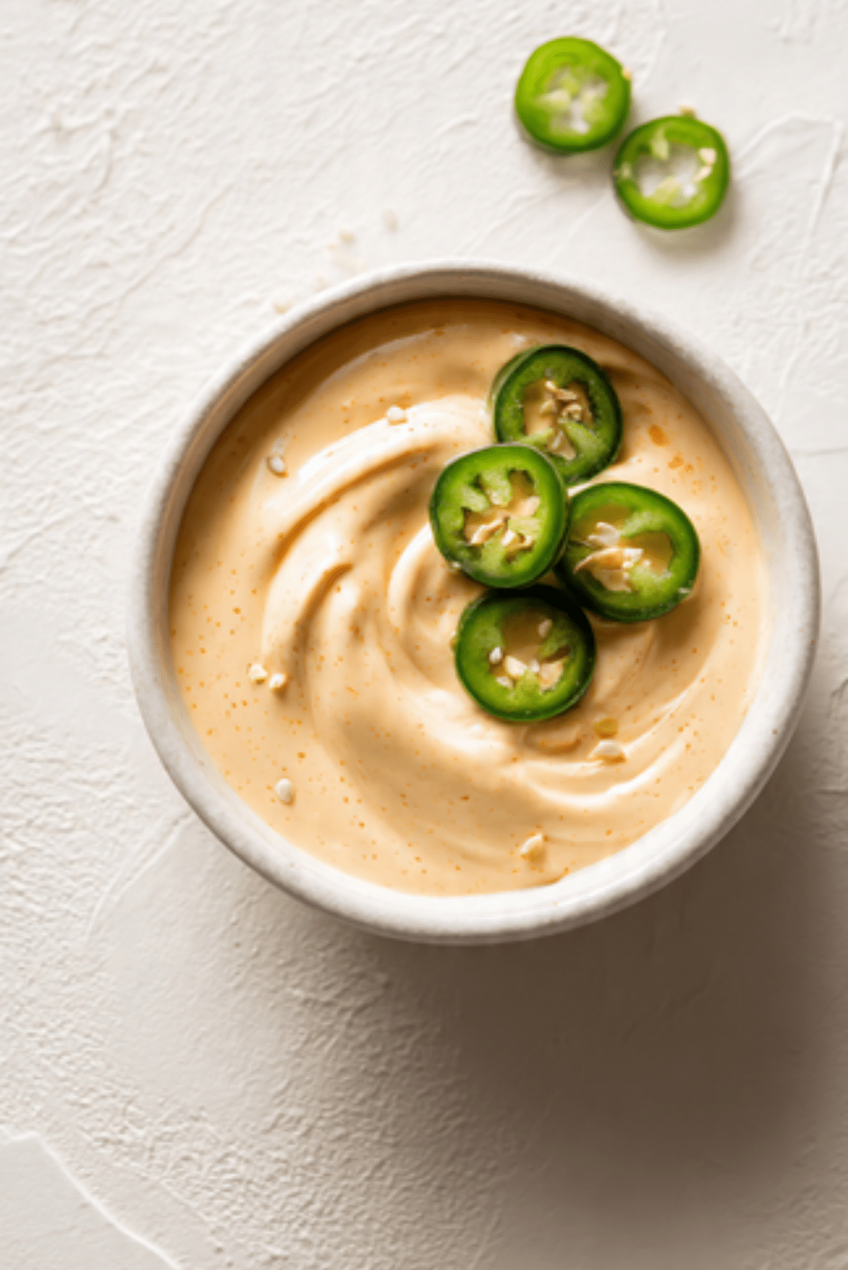 Cheesy Jalapeño Cashew Dressing