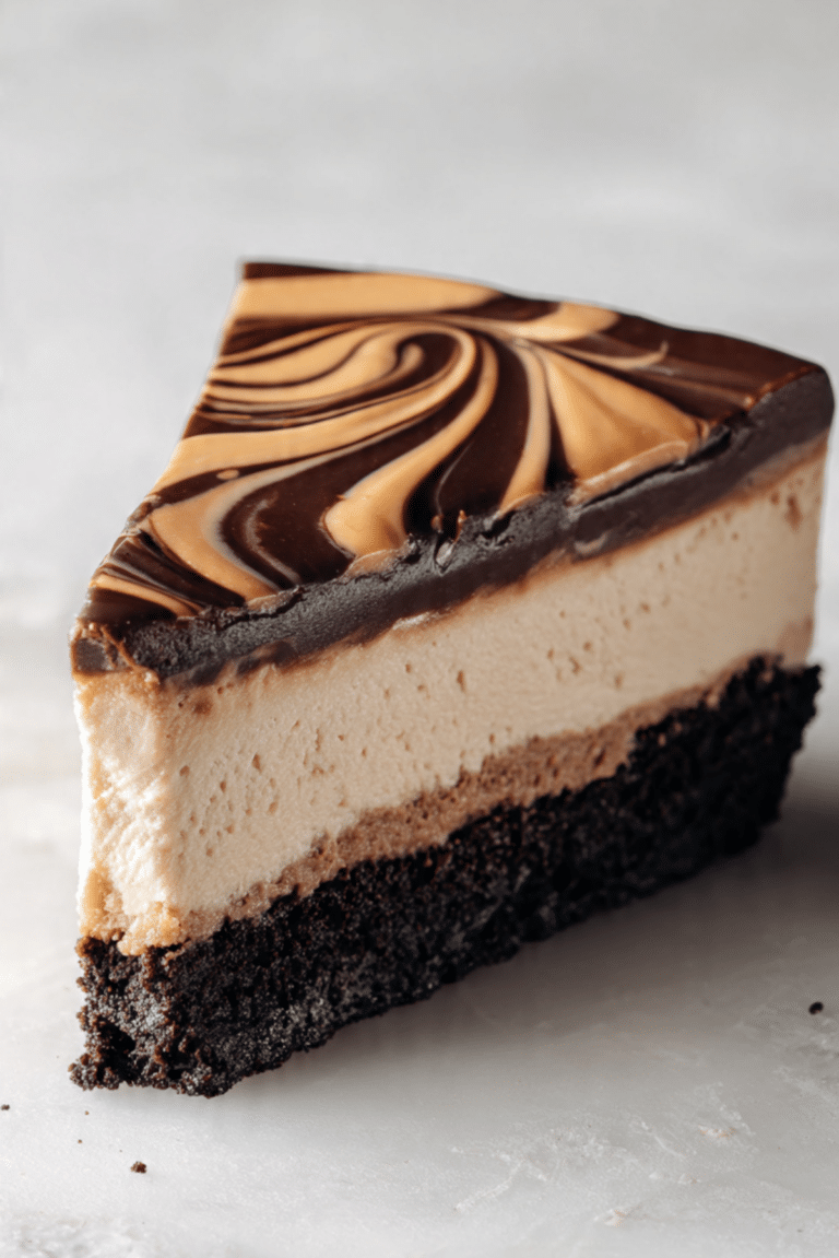 Nonnie’s 6 Ingredient Chocolate Peanut Butter Ice Cream Cake