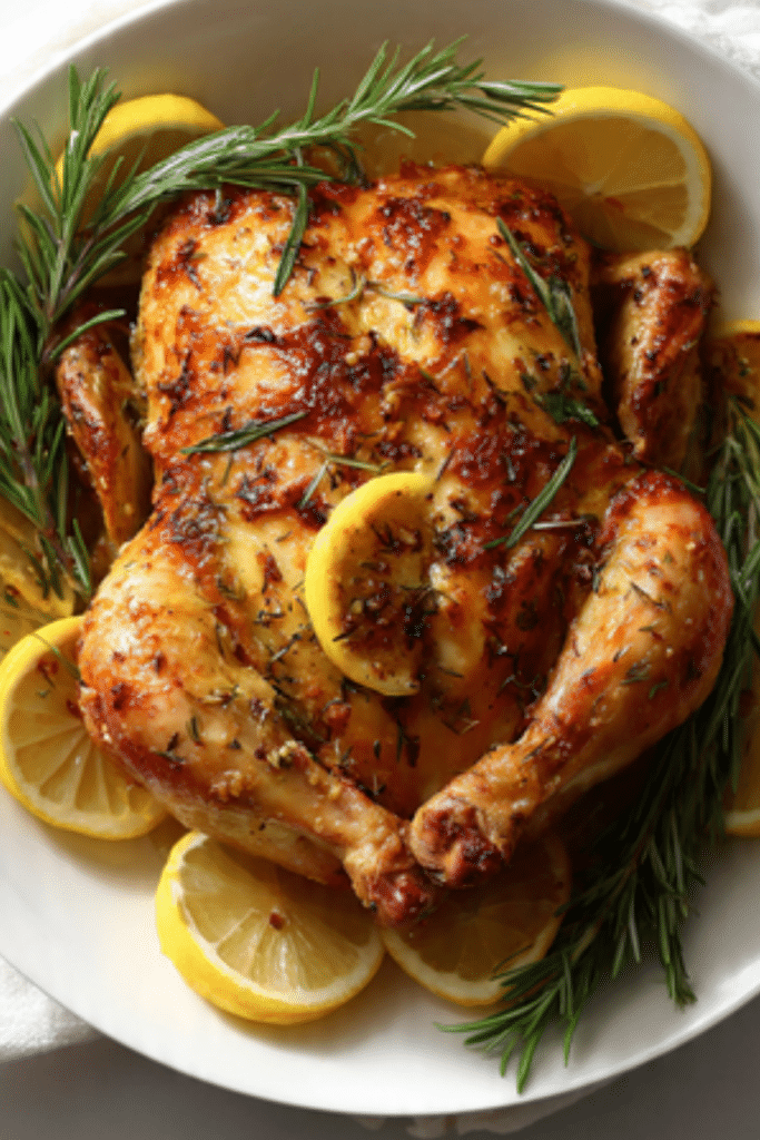 Zesty Lemon Herb Roast Chicken