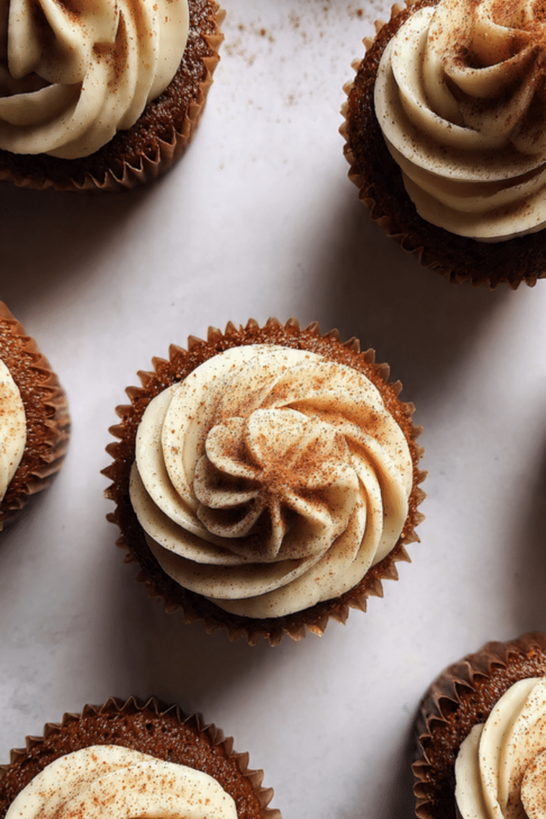 Gingerbread Cupcakes