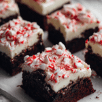 Candy Cane Brownies