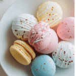 Elegant Easter Macarons in Pastel Hues