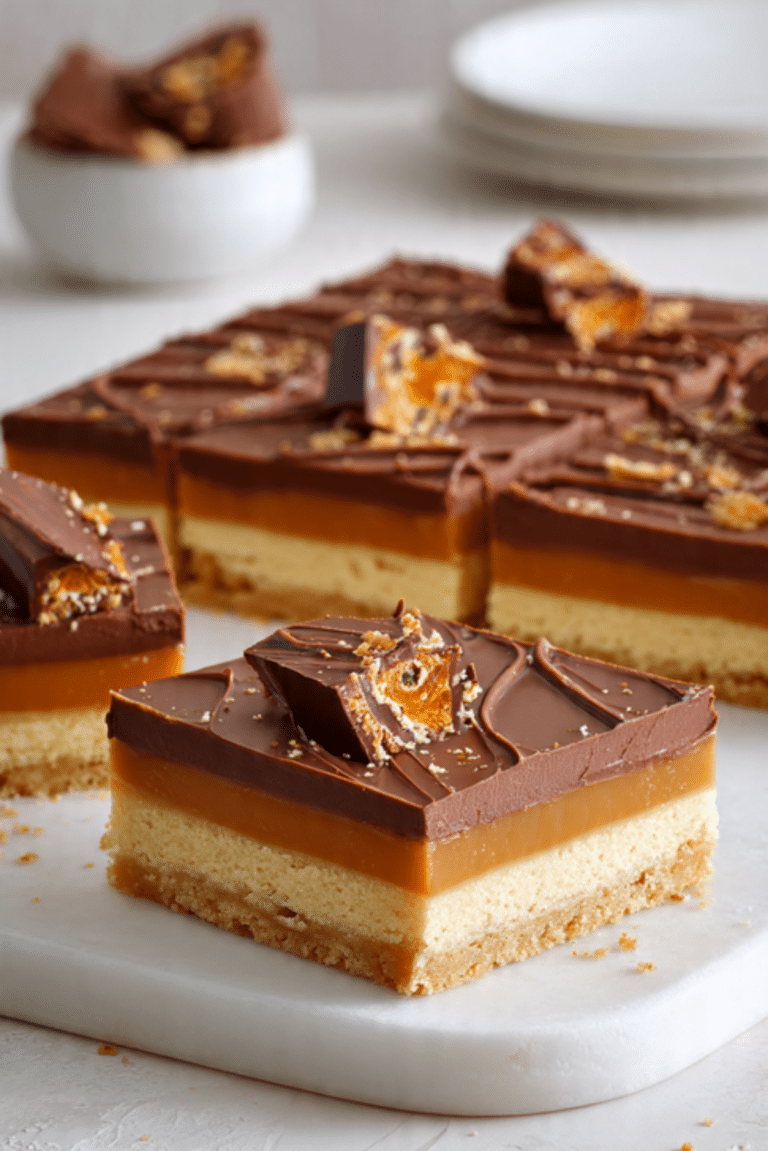 Terry’s Chocolate Orange Millionaires Shortbread