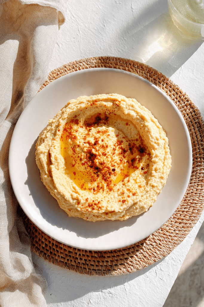 Crispy Roasted Cauliflower Hummus