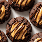 Chocolate Peanut Butter Thumbprint Cookies