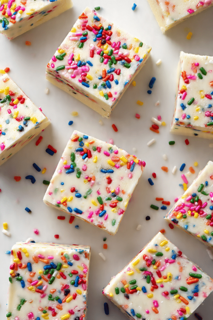 Cake Batter Fudge